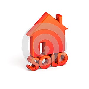 Sold house icon