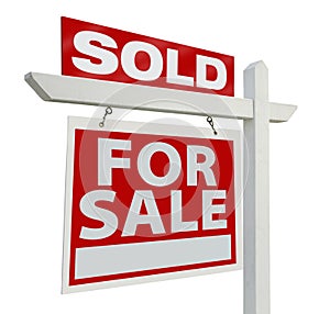 Sold Real Estate Sign