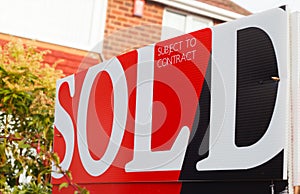 Sold sign