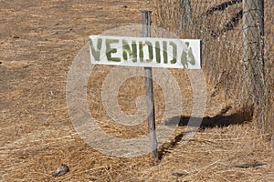 Sold Sign
