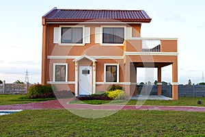 Sold Single family yellow orange house