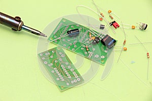 Soldering of electronic circuit