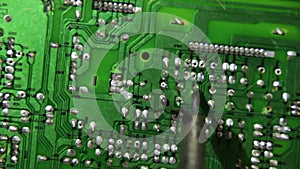 Soldering Electronics on Circuit Board