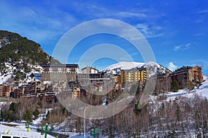 Soldeu ski village in Andorra Grandvalira photo