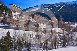 Soldeu ski village in Andorra Grandvalira photo