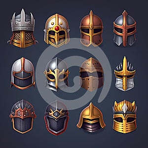 soldier helmet medieval ai generated