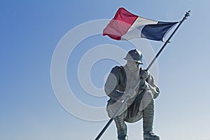 The Soldier of Saint Pierre Cemetery