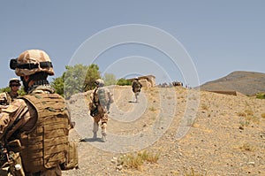 Soldiers in Afghanistan