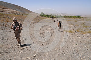 Soldiers in Afghanistan