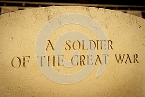 The Soldiers of the great war cemetery flanders Belgium