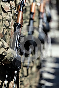 Soldaten marsch verteidigung 