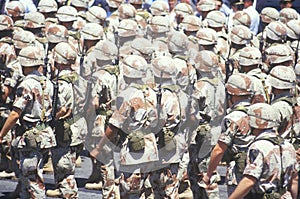 Soldiers Marching