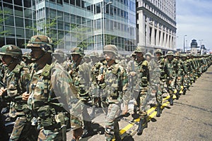 Soldiers Marching