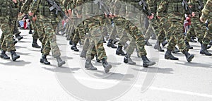 Soldiers Marching
