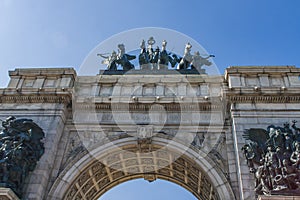 Soldiers and Sailors Arch in Brooklyn, New York City