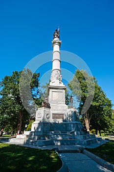 Soldiers and Sailors Monument in Boston