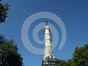 Soldiers` and Sailors` Monument, Boston Common, Boston, Massachusetts, USA