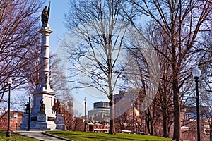 Soldiers and Sailors Monument, Boston Common park photo