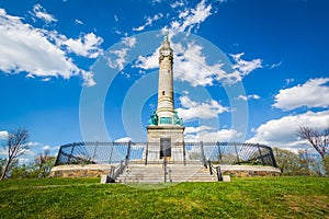 The Soldiers & Sailors Monument in East Rock, New Haven, Connecticut photo