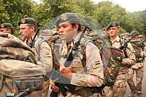 Soldiers on Veterans Day