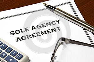 Sole Agency Agreement