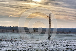 Sole electrical pillar in the country