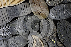 soled shoes objects group