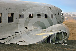 Solheimasandur plane wreck near Vik, Iceland