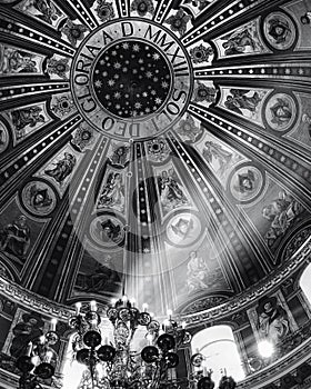 SOLI DEO GLORIA - A ceiling from a Ukrainian Church - SDG photo