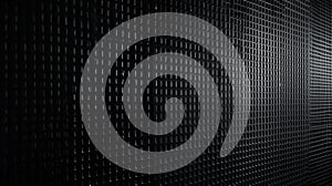 Solid Black Screen Background for Design and Visual Projects