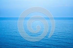 Solid blue background texture for design photo