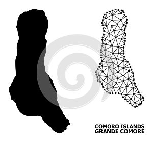 Solid and Carcass Map of Grande Comore Island