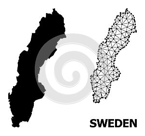 Solid and Carcass Map of Sweden