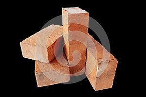 solid fireproof clay brick used for the construction of fireplaces and stoves