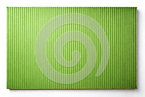 Green cardboard sheet paper texture background
