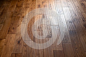 Solid oak wood flooring