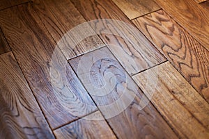 Solid oak wood flooring