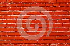 Solid painted brick wall background