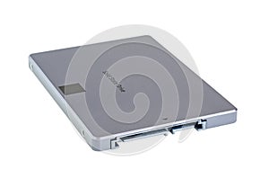 Solid state drive SSD isolated on white