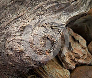 Solid Stone In Cave