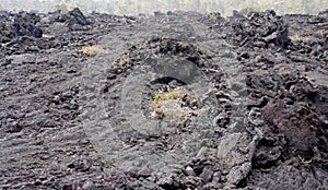 Solidified lava rock - Volcanoes National Park, Big Island, Hawaii