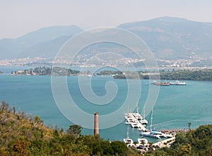 Solila beach on Lustica peninsula, Montenegro photo