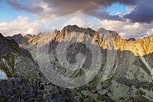 Solisko peak in Slovakia
