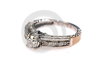 Solitaire wedding ring jewellery