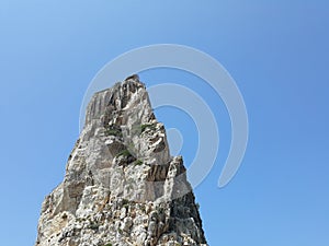 Solitary rock in paxos photo