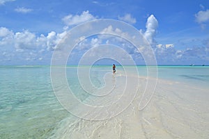 Solitude in the Maldives photo