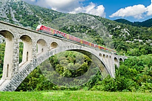 Solkan Bridge, Slovenia