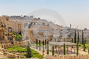 Solomon`s temple remains Jerusalem