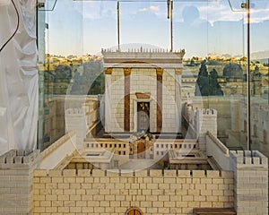 Solomon Temple Model, Jerusalem photo