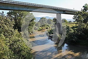 Solopaca - Viadotto sul fiume Calore photo